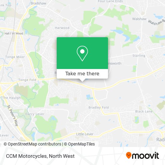 CCM Motorcycles map
