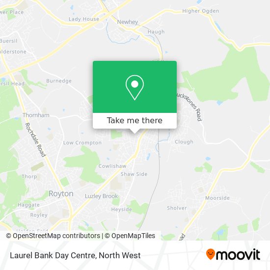 Laurel Bank Day Centre map