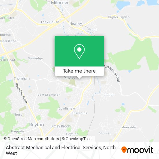Abstract Mechanical and Electrical Services map