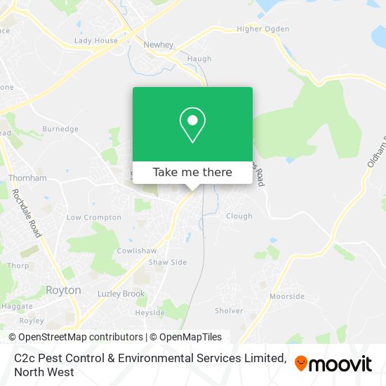 C2c Pest Control & Environmental Services Limited map