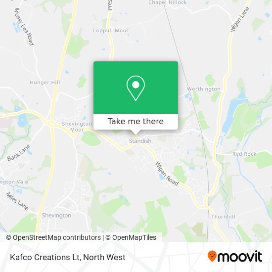 Kafco Creations Lt map