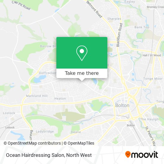 Ocean Hairdressing Salon map