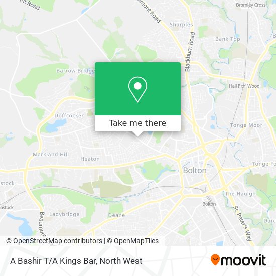 A Bashir T/A Kings Bar map