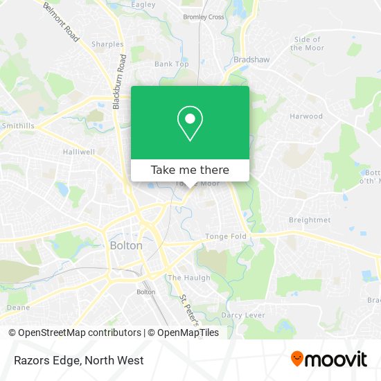 Razors Edge map