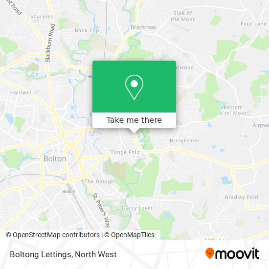 Boltong Lettings map