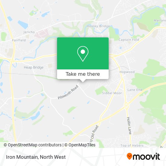 Iron Mountain map