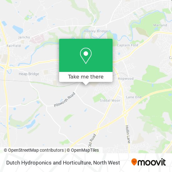 Dutch Hydroponics and Horticulture map