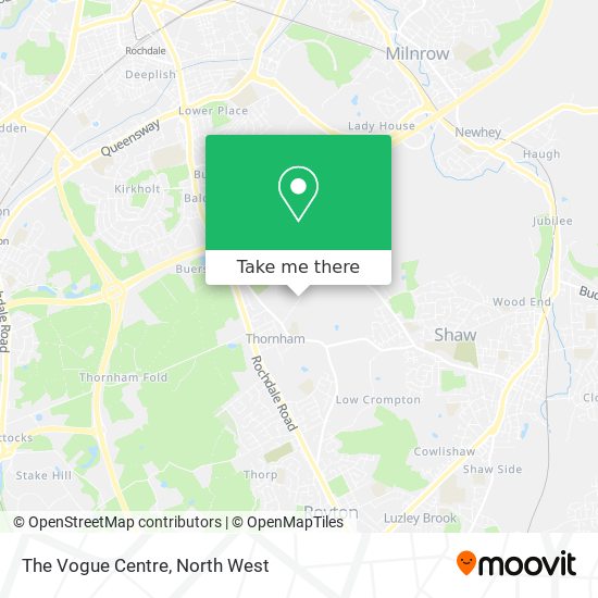 The Vogue Centre map