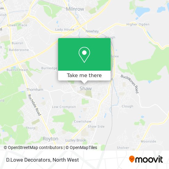 D.Lowe Decorators map