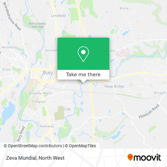 Zeva Mundial map