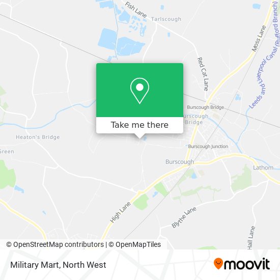 Military Mart map