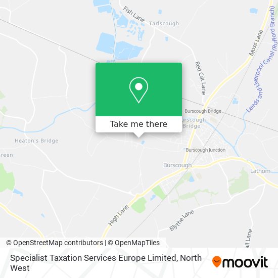 Specialist Taxation Services Europe Limited map