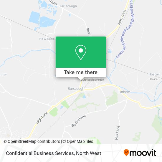 Confidential Business Services map