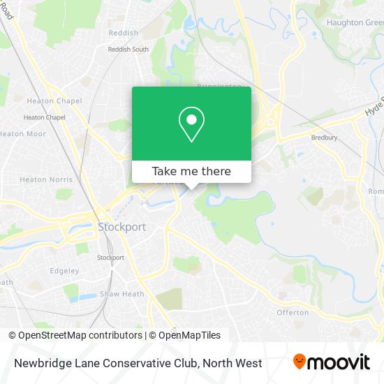 Newbridge Lane Conservative Club map