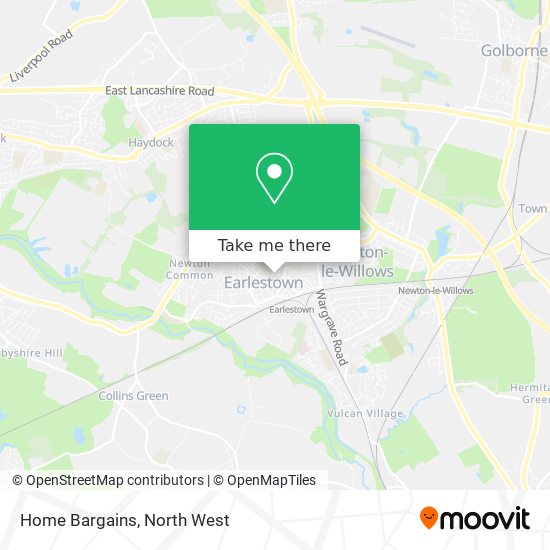 Home Bargains map