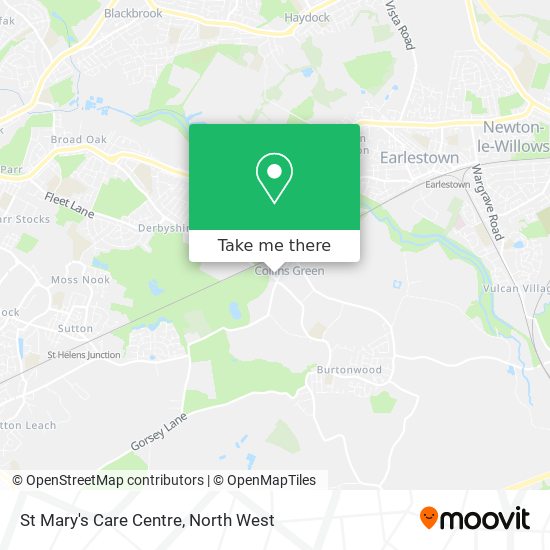 St Mary's Care Centre map