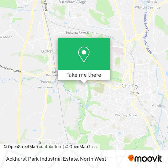Ackhurst Park Industrial Estate map