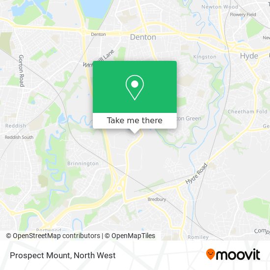 Prospect Mount map