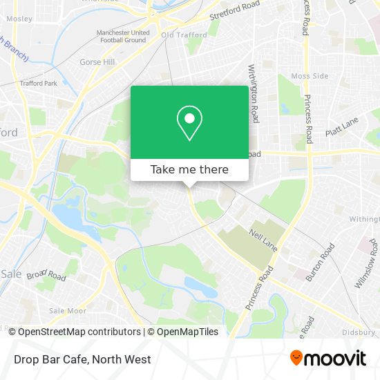 Drop Bar Cafe map