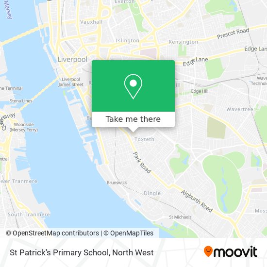 St Patrick's Primary School map