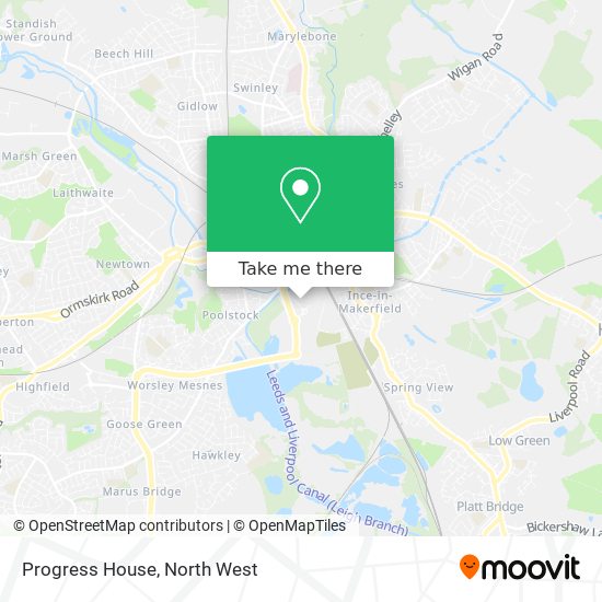 Progress House map