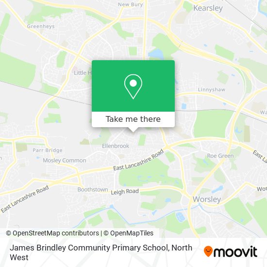 James Brindley Community Primary School map