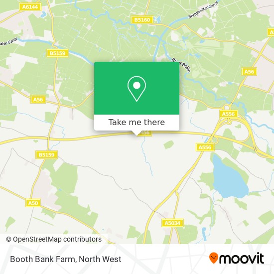 Booth Bank Farm map