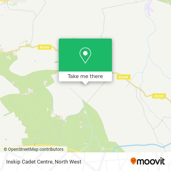 Inskip Cadet Centre map