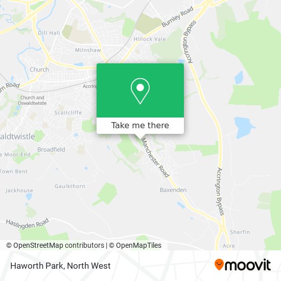 Haworth Park map