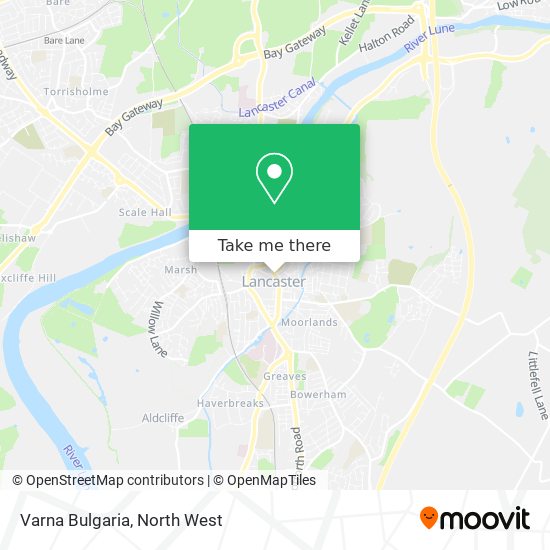 Varna Bulgaria map