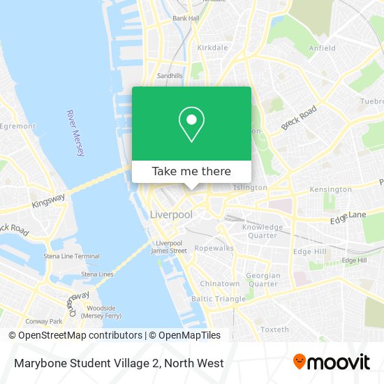 Marybone Student Village 2 map