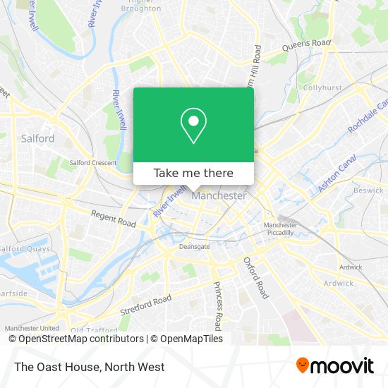 The Oast House map