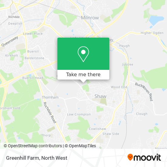 Greenhill Farm map