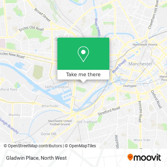 Gladwin Place map
