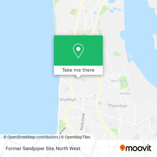 Former Sandpiper Site map