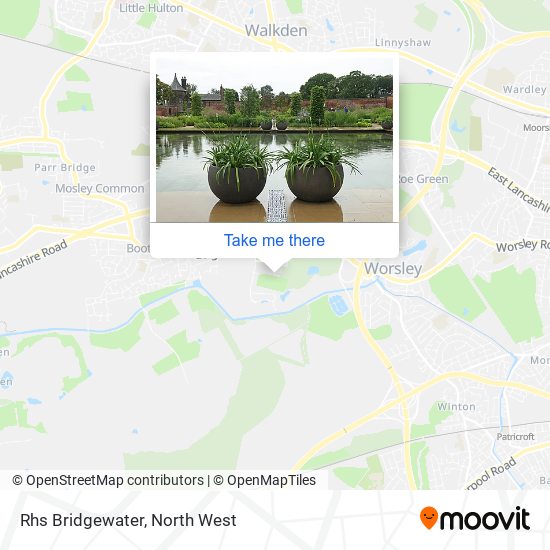 Rhs Bridgewater map