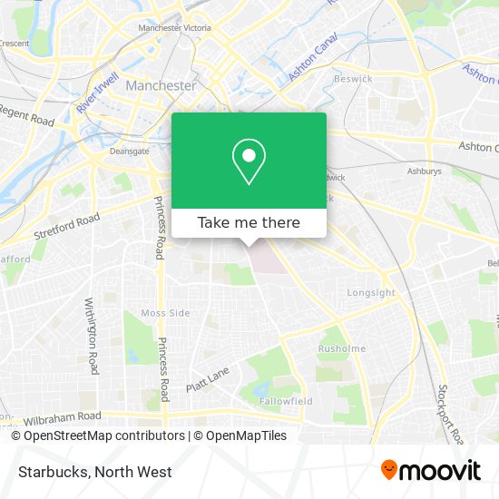 Starbucks map