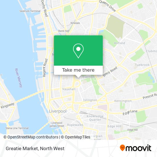 Greatie Market map