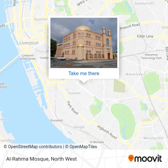 Mosques In Liverpool How to Get to Al-Rahma Mosque in Liverpool by Bus or Train?