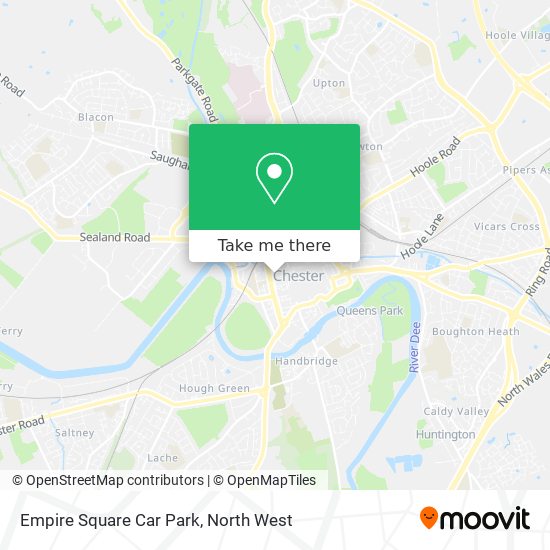 Empire Square Car Park map