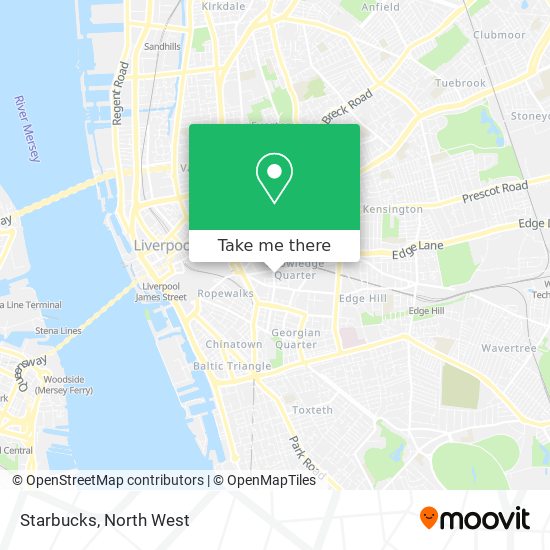 Starbucks map