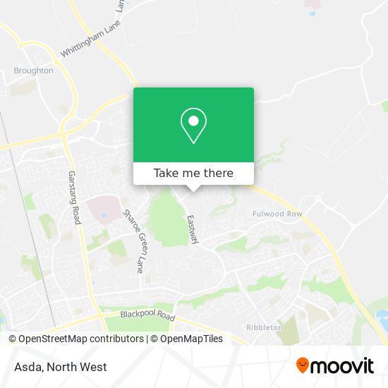 Asda map