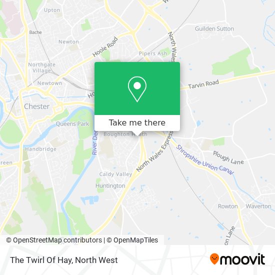 The Twirl Of Hay map