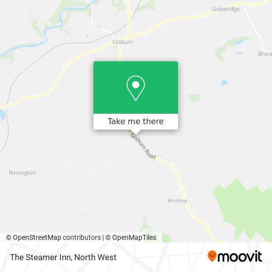 The Steamer Inn map