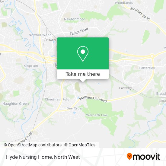 Hyde Nursing Home map