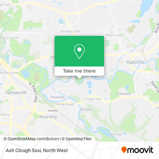 Ash Clough Sssi map