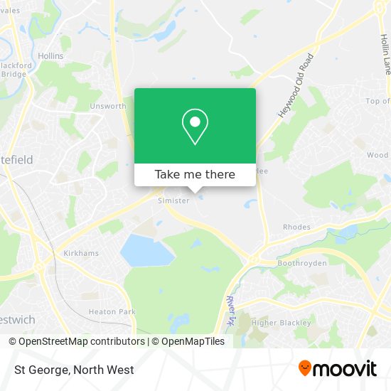 St George map