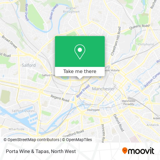 Porta Wine & Tapas map