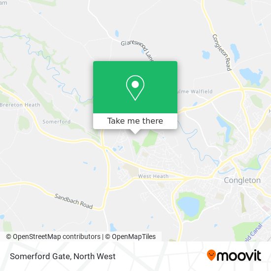 Somerford Gate map