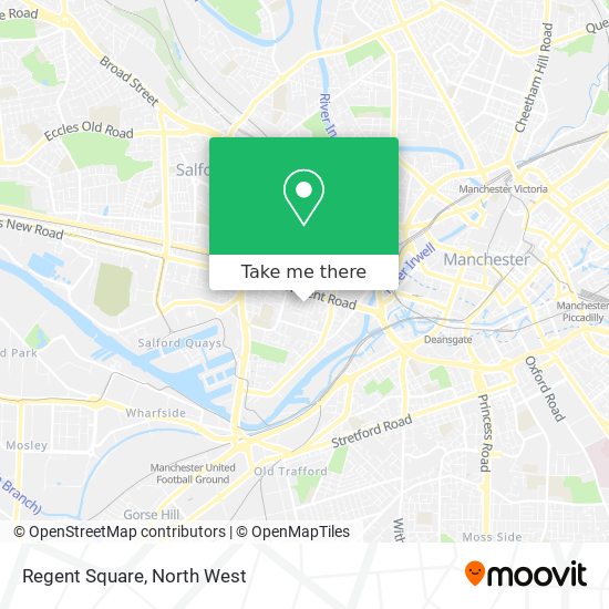 Regent Square map